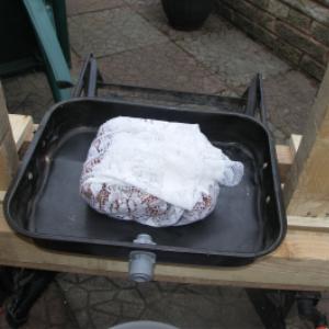 net in juice tray